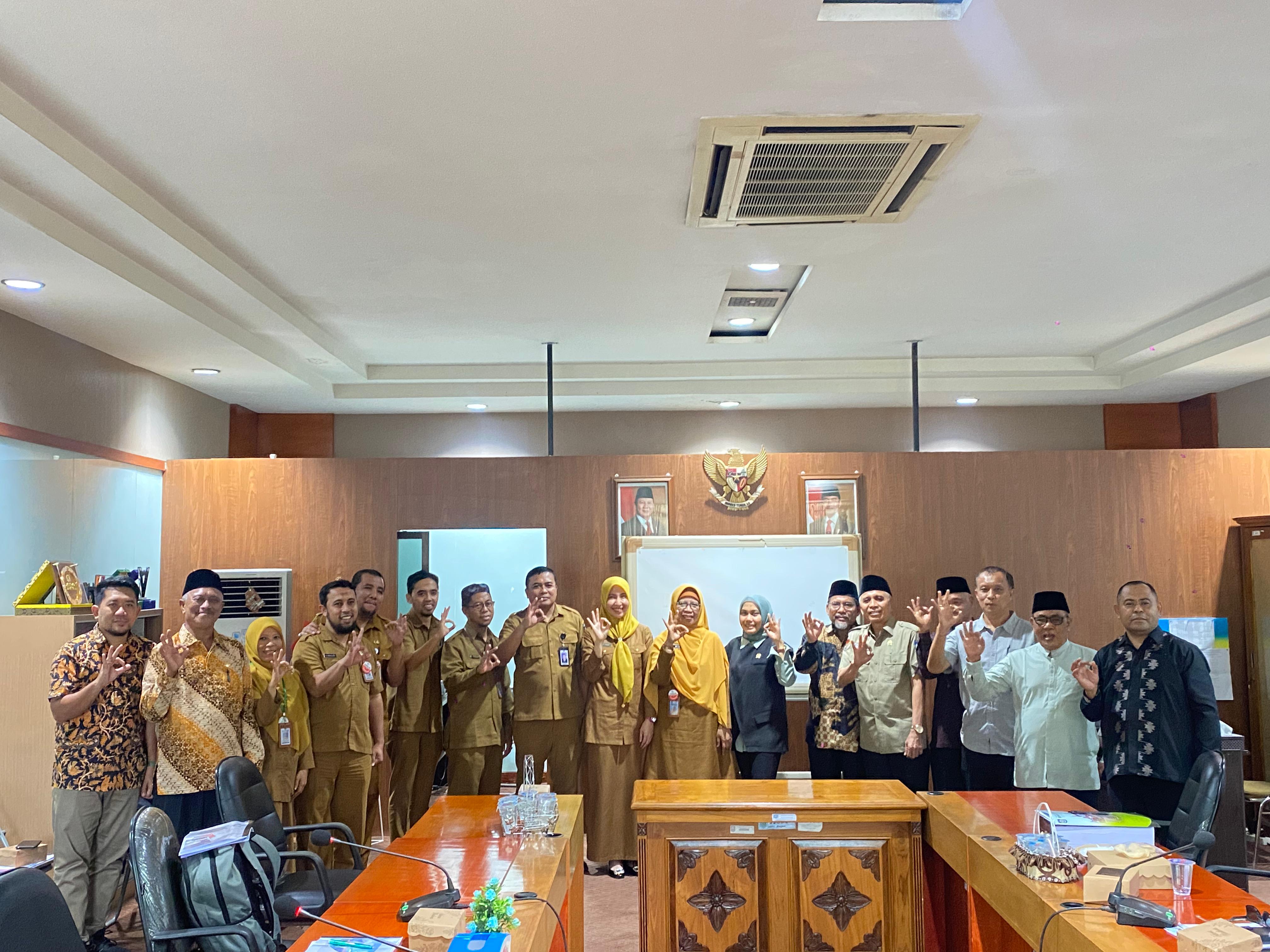 Rapat Kerja dalam rangka Pembahasan Raperda Pertanggungjawaban Pelaksanaan APBD Tahun Anggaran 2024 dan LHP BPK RI Tahun 2024